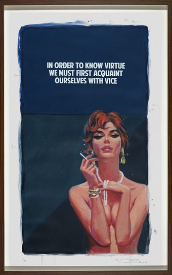 In Order to Know Virtue by The Connor Brothers - Framed Hand Embellished Limited Edition